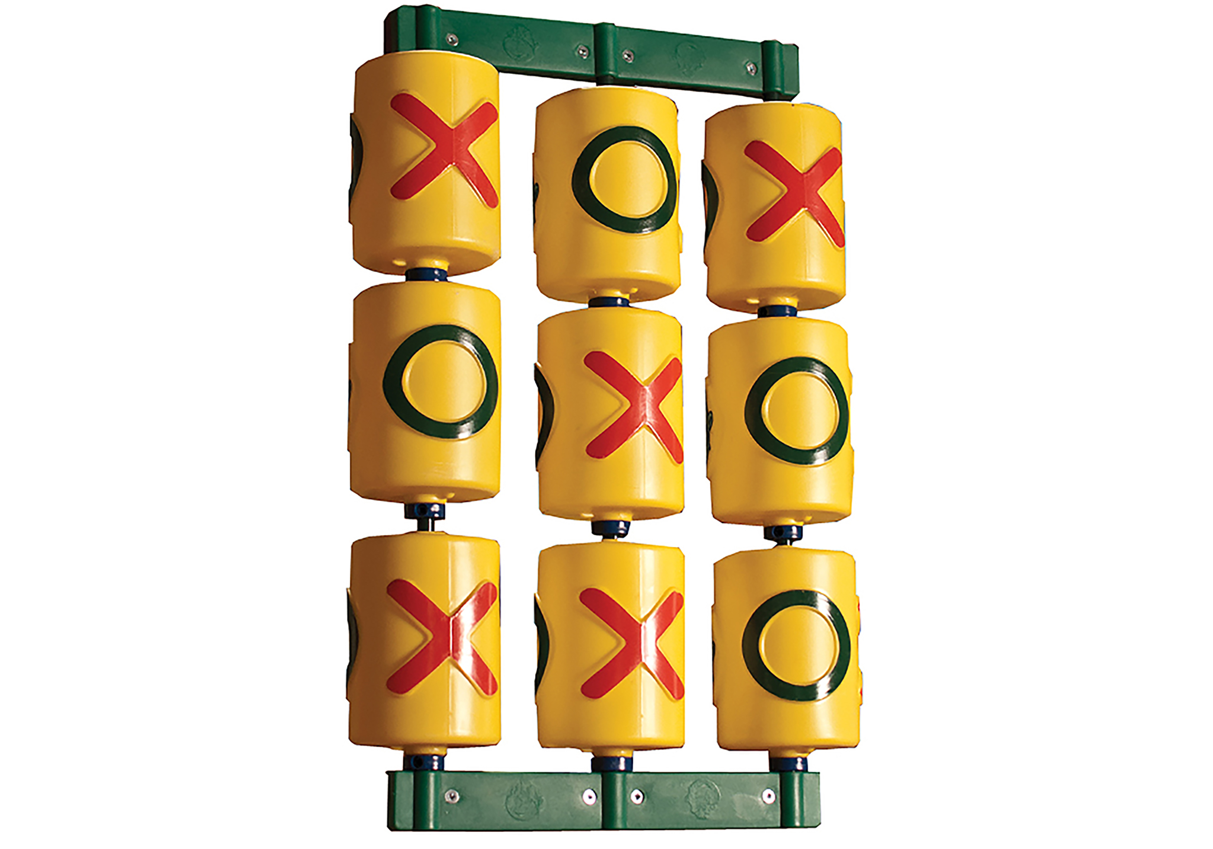 Freestanding Tic-Tac-Toe Panel with Posts 
